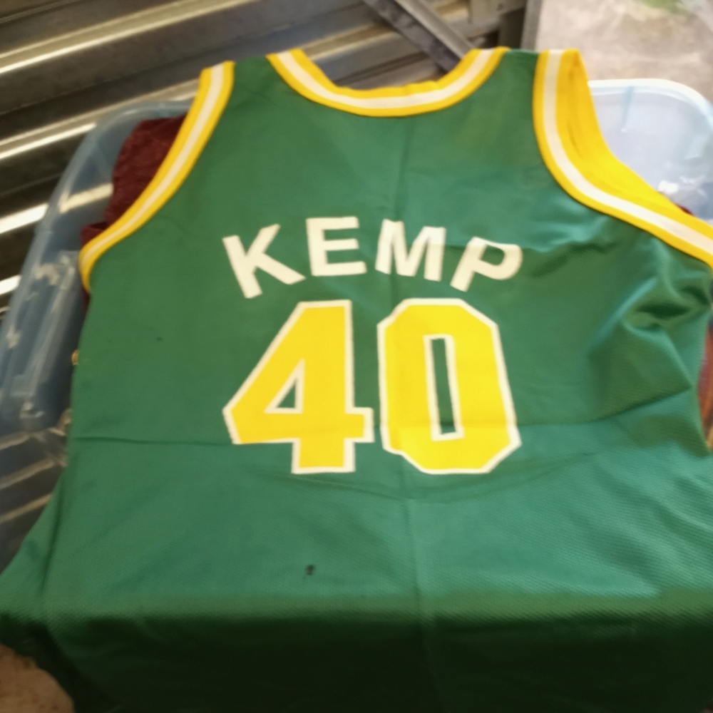 Shawn Kemp Seattle Super Sonics Vintage Jersey